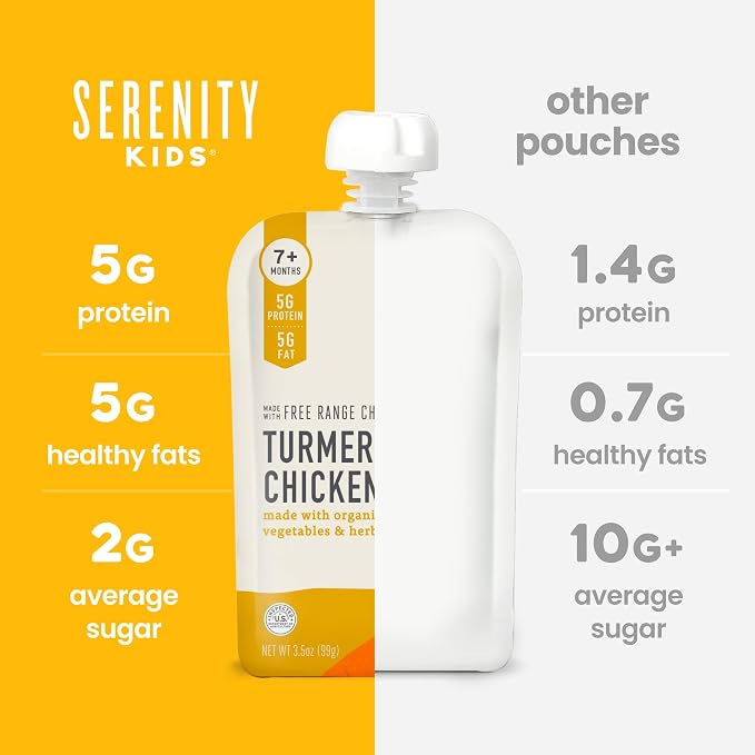 Serenity Kids 7+ Months Chicken Puree Pouch - Image 7
