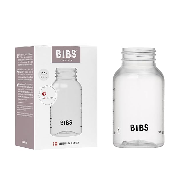 BIBS Baby Bottle 5 oz / 150 ml by BIBS