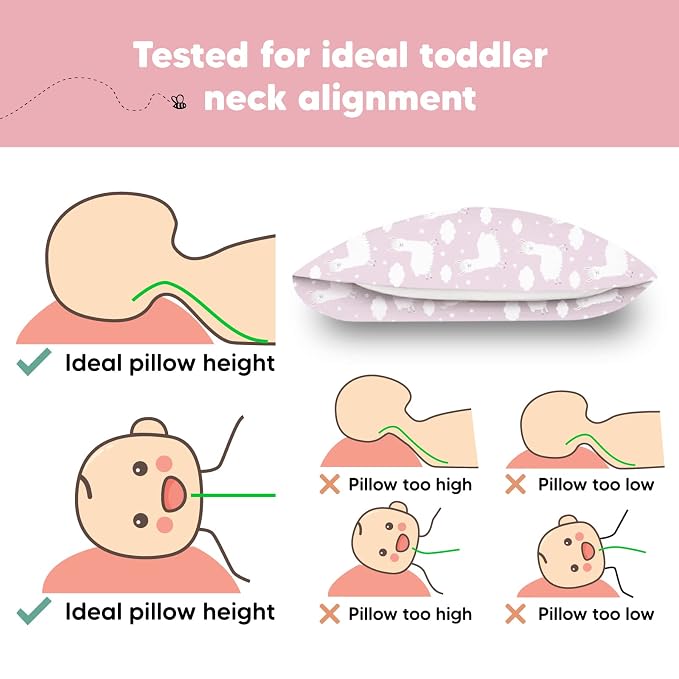 Toddler Pillow with Pillowcase - Image 6