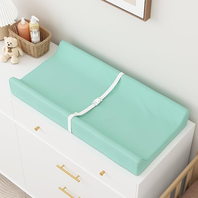 Wipeable Baby Changing Pad for Dresser and Table, Cozy Diaper Changing Pad by YACODAVO