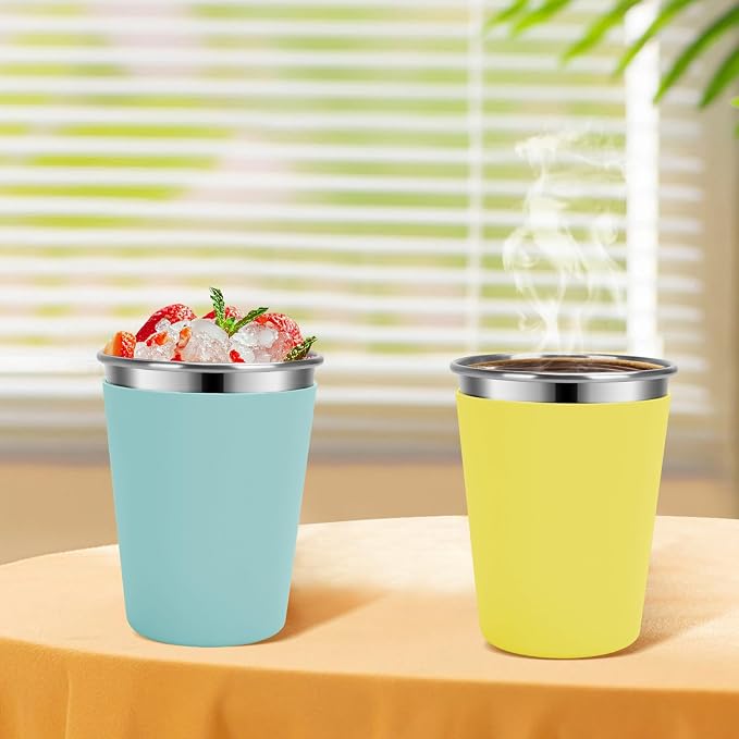Kids Cups with Straws and Lids Leak Proof, 12oz Sippy Cups - Image 5