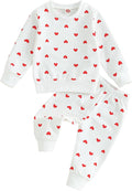 Fernvia Toddler Baby Girl Clothes 3 6 9 12 18 24 Months Fall Outfits Solid Long by Fernvia