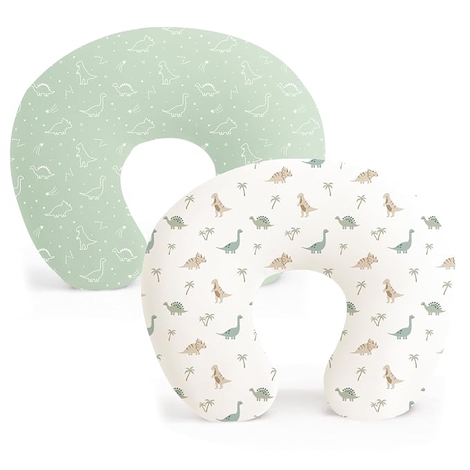 Konssy 2 Pack Nursing Pillow Covers, Stretchy and Soft Nursing Cover by Konssy
