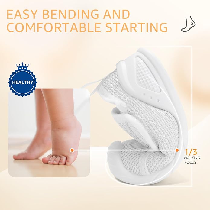 Baby Boys Girls First Walking Shoes Wide Toe Box Infant Sneakers Lightweight - Image 4