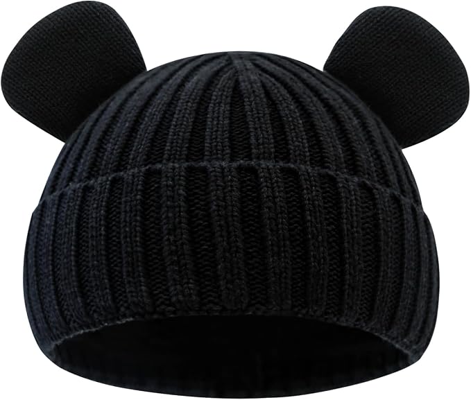 Toddler Boy Winter Beanie Baby Knit Hat Warm Girl Beanies Newborn Cute Hats - Image 2
