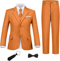 Boys Suit Set Slim Fit Kids Formal Suits Toddler Tuxedo Wedding Prom Classic by FxzpiodiMENSSUITS