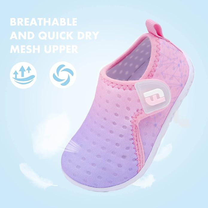 JOINFREE Baby Toddler Water Shoes Boys Girls Sandals Barefoot Kids Breathable - Image 3
