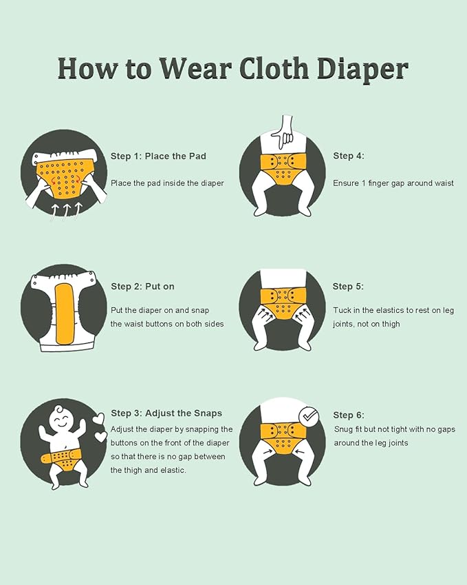 babygoal AWJ Cloth Diapers - Image 6