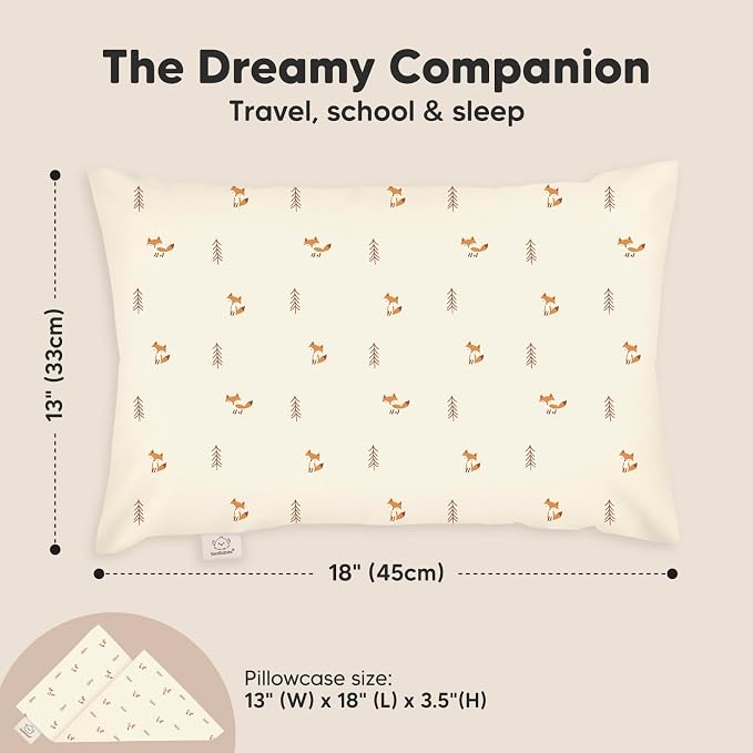 Toddler Pillow with Pillowcase - Image 3