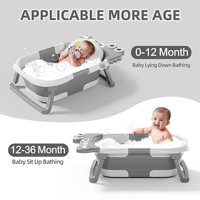TPN Collapsible Baby Bathtub, Baby Bath Tub - Image 2