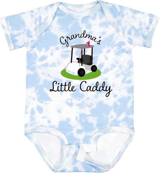 inktastic Grandma's Little Caddy Golf Baby Bodysuit by Inktastic