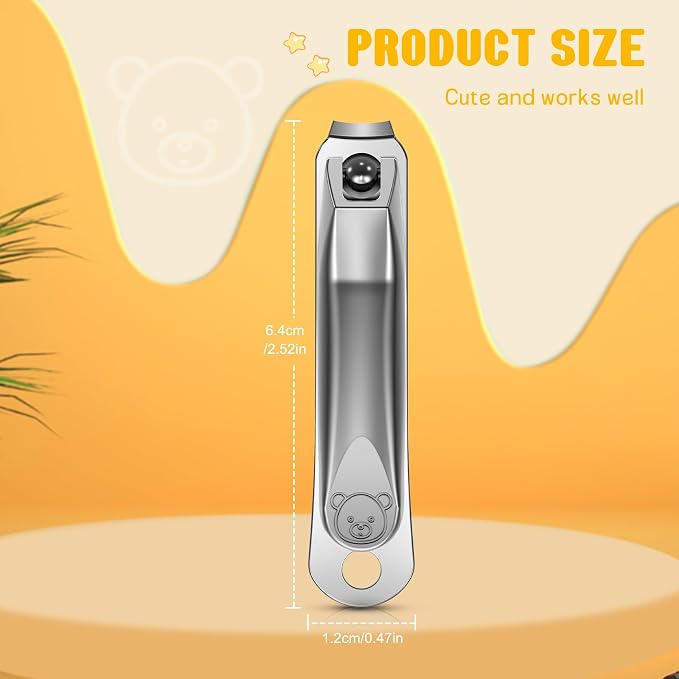 FVION Kids Nail Clippers, Small Jaw Baby Nail Clipper Trimmers - Image 7