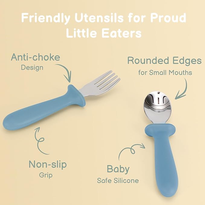 Toddler Utensils, 6 Pack kids Silverware Set - Image 4