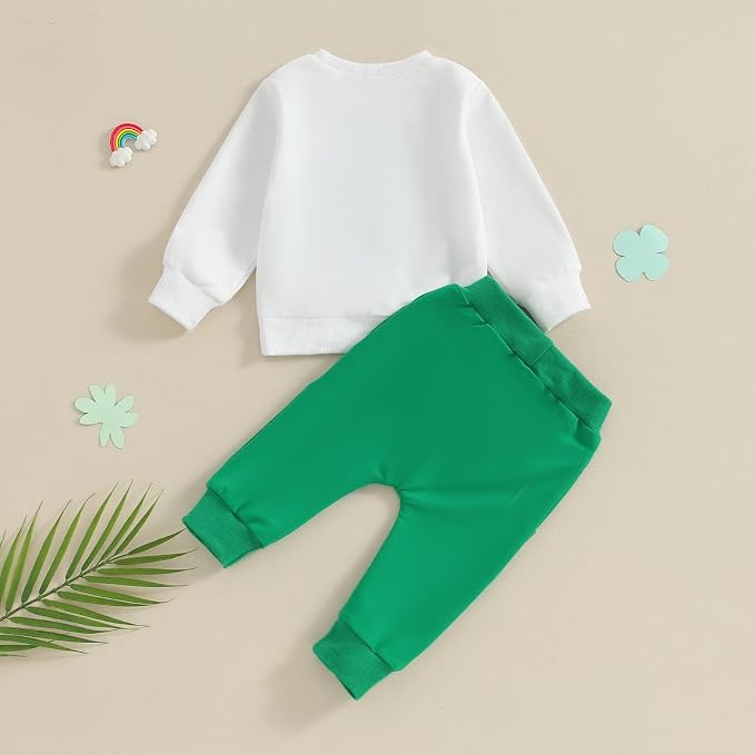 Fernvia Toddler Baby Girl Clothes 3 6 9 12 18 24 Months Fall Outfits Solid Long - Image 7