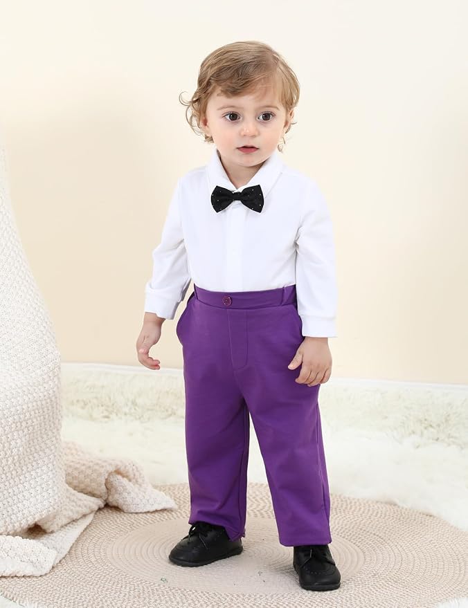 A&J DESIGN Baby Boy Suits Clothes Infant Toddler Formal Gentleman Outfits - Image 3