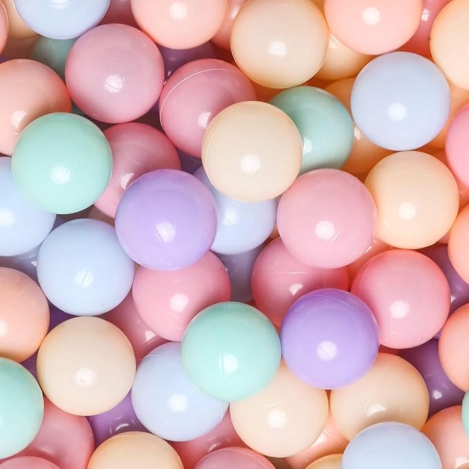 GOGOSO Ball Pits Balls for Toddlers Pack of 50 100 200 Plastics Shape Ball by GOGOSO