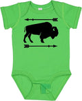 inktastic Buffalo Cute Animal Western Baby Bodysuit by Inktastic