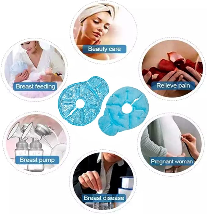 Reusable Breast Ice Packs, Breast Therapy Pack, Breastfeeding Essentials - Image 6