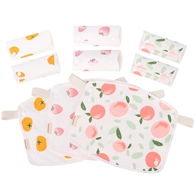 Bebamour Drool and Teething Reversible Cotton Pad - Image 9