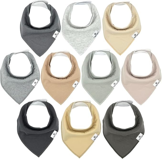DiaperSquad's Baby Bibs for Drooling and Teething, Bibs for Boys, Baby Girl by DiaperSquad
