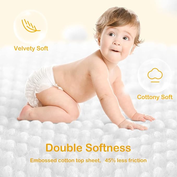 Babycozy Boucy Newborn Diapers for Sensitive Skin, Hypoallergenic Disposable - Image 5
