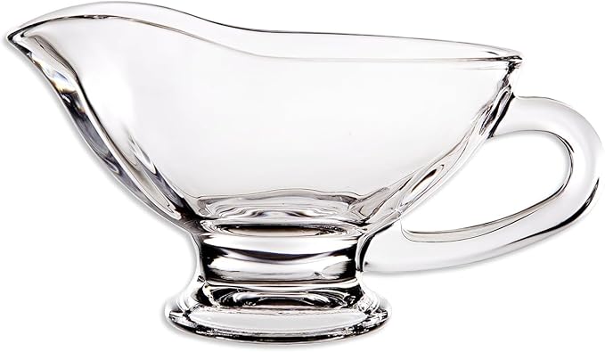 Fox Run Glass Gravy Boat, 9 oz, 270 ml Large Gravy Serving Dish - Image 6