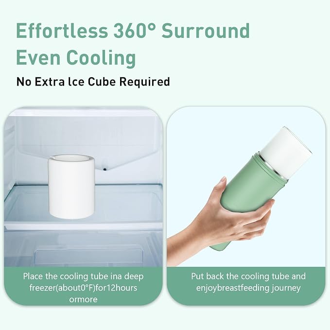 Portable Breast Milk Cooler Bottle - 22oz Breastmilk Chiller - Image 8