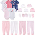 Kiddiezoom Unisex Baby Layette Essentials Giftset Clothing Set 19-Piece by Kiddiezoom