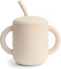 mushie 100% Silicone Training Cup & Straw by mushie