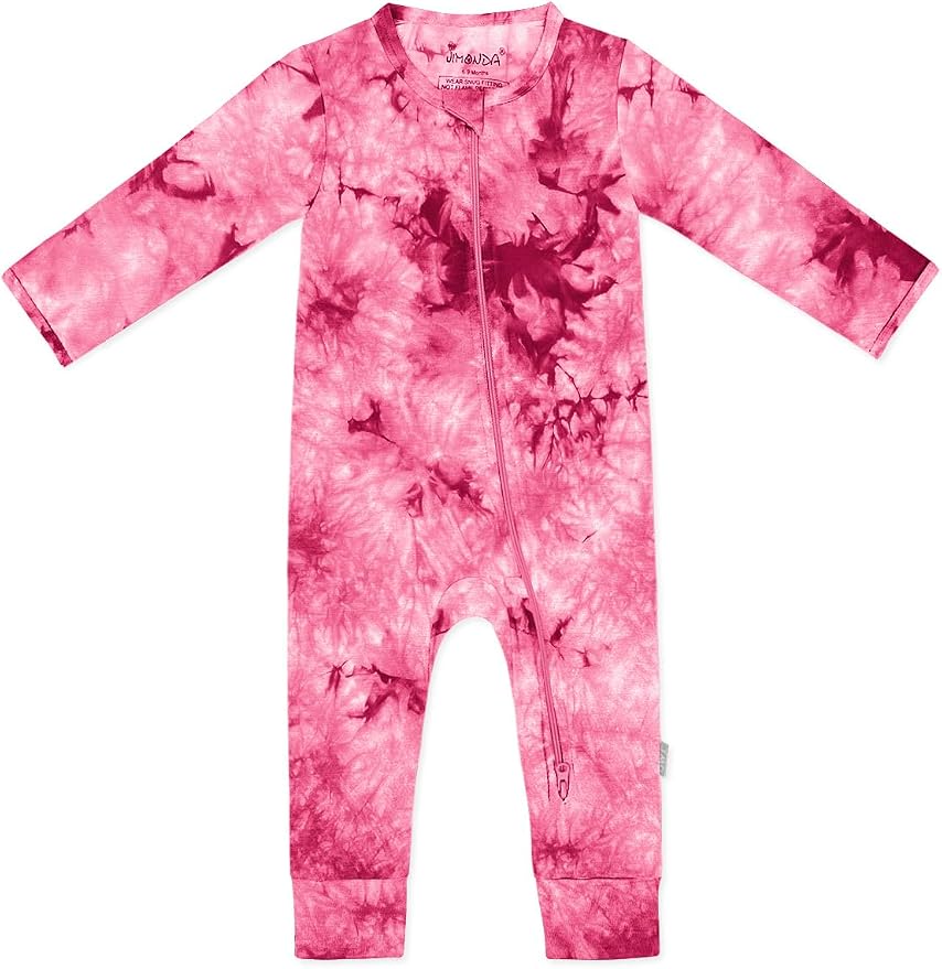 Jimonda Baby Girls Boys Footless Pajamas, Rayon From Bamboo Pjs 2 Way Zipper by JimondaBaby