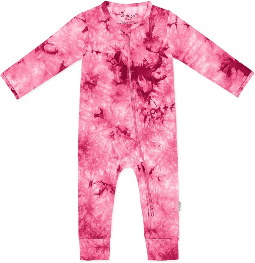 Jimonda Baby Girls Boys Footless Pajamas, Rayon From Bamboo Pjs 2 Way Zipper by JimondaBaby