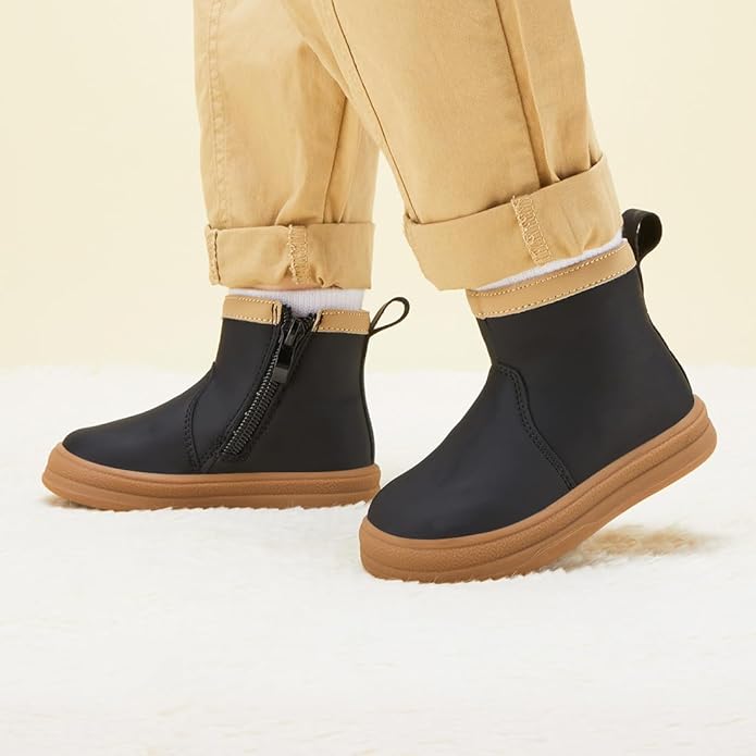 BMCiTYBM Baby Boys Girls Boots Infant Shoes First Walking Booties - Image 2