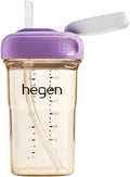 hegen PCTO™ 240ml/8oz Straw Cup PPSU Purple by Hegen