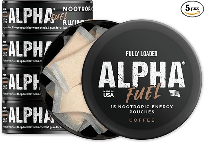 Fully Loaded Alpha Fuel Nootropic Pouches by FullyLoadedChew
