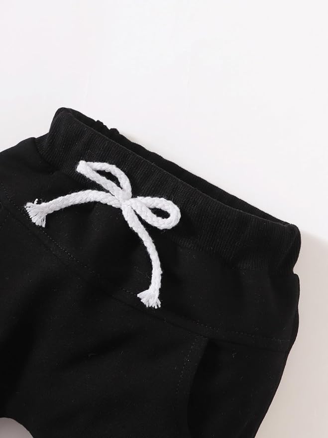 Toddler Baby Boy Fall Winter Clothes Crewneck Long Sleeve Sweatshirt Pullover - Image 7
