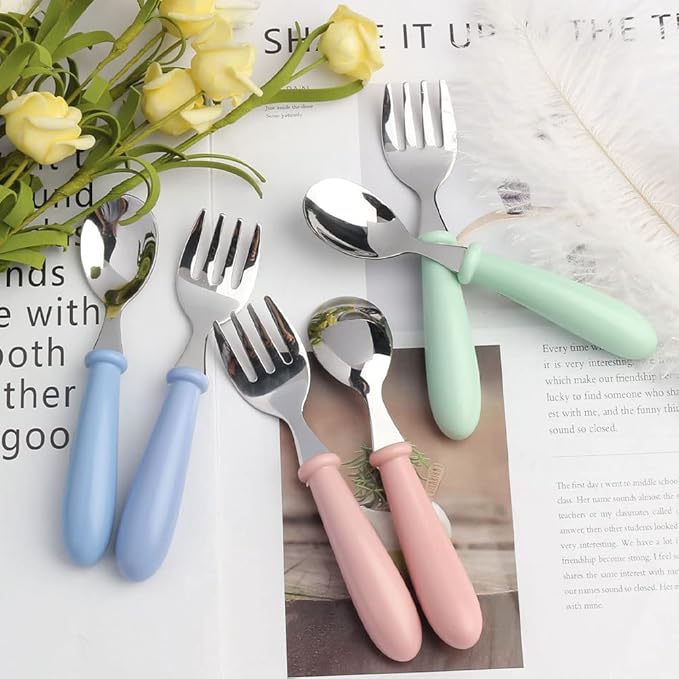 6-Pack Stainless Steel Toddler Forks - Image 6