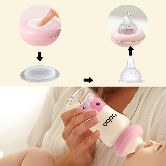YOHKOH Glass Breast Milk Storage Bottles - Image 3