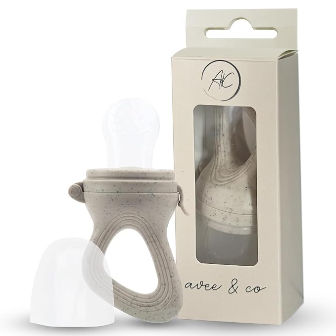 Avee & Co Silicone Teething Pacifier and Fresh Fruit Feeder, Baby Pacifier by AveeCo