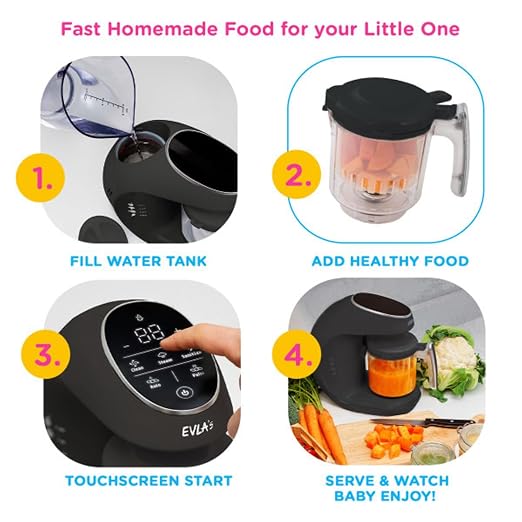 EVLA'S Baby Food Maker, Baby Food Processor - Image 5