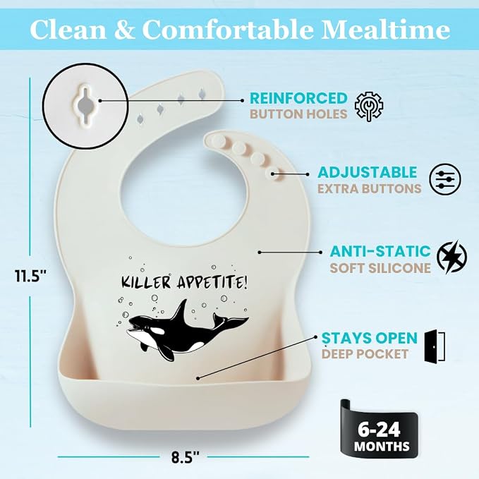 Animal Silicone Bibs for Babies - Image 4