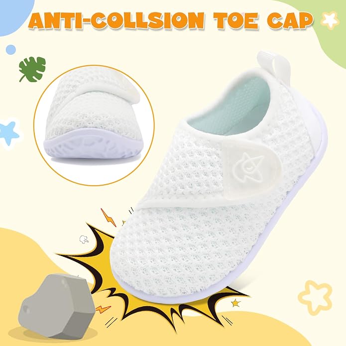 LeIsfIt Baby Shoes Boys Girls First Walking Shoes Non-Slip Infant Sneakers - Image 7