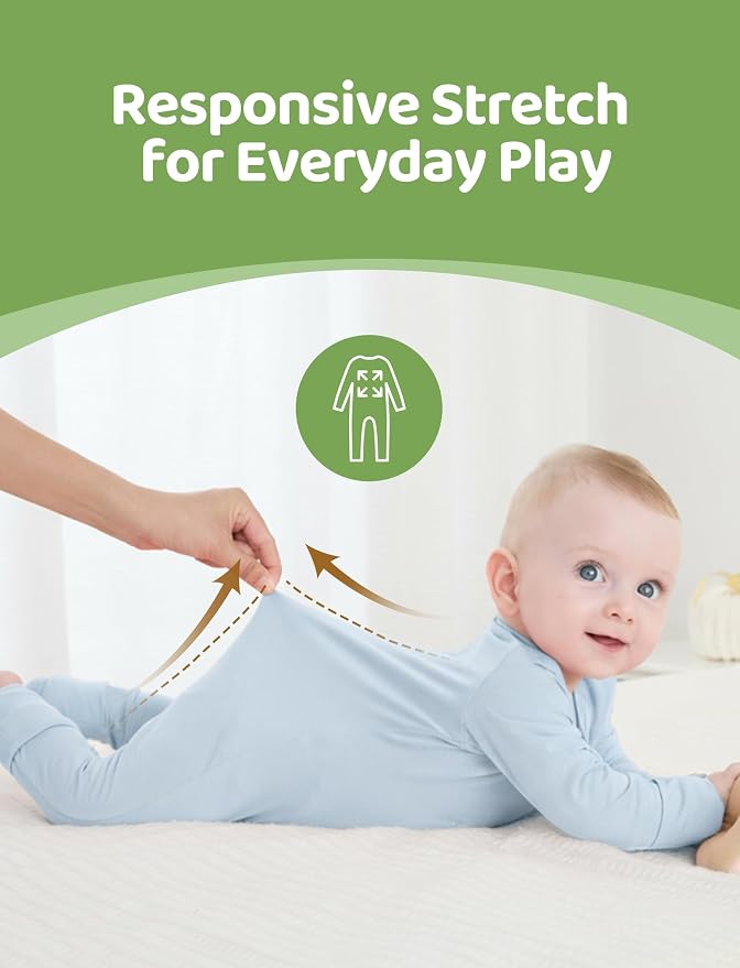 PATPAT Baby Footies Boys Girls - Image 4