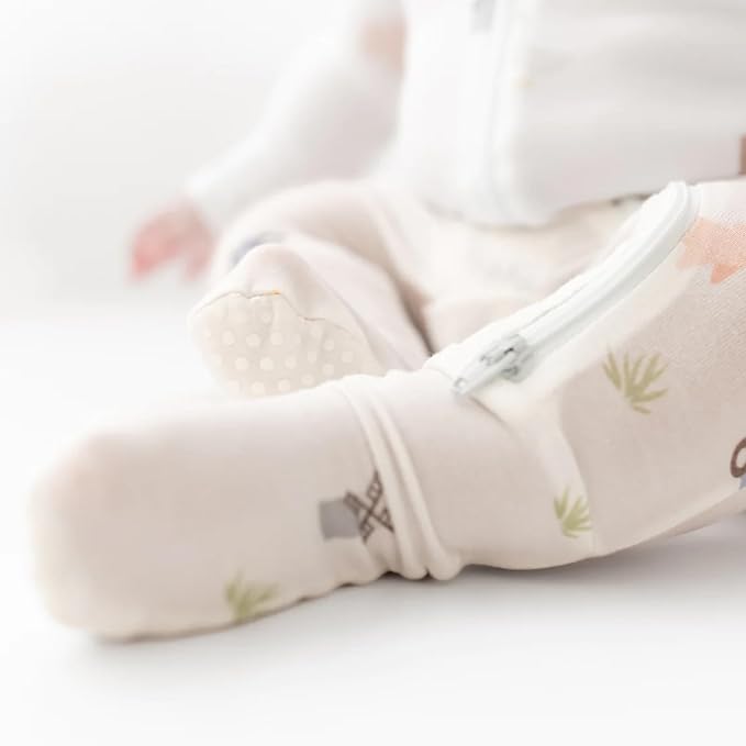 Bamboo Little Soft Baby Footie Pajamas, Baby Clothes, Newborn Sleepers - Image 7