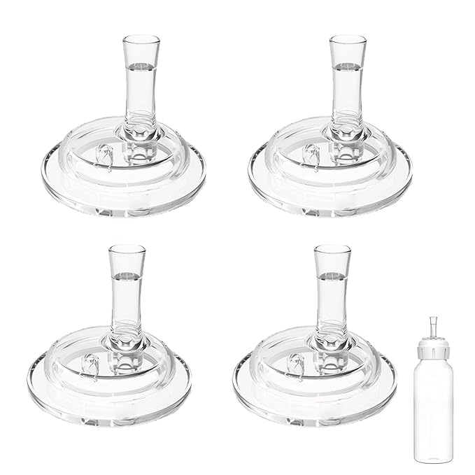 Sippy Straw Nipples for Dr. Browns Narrow Baby Bottles, Trainer Sippy Cup 100% by Unknown