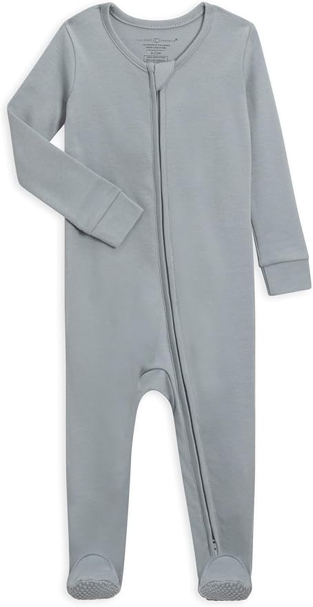 Colored Organics Baby Zip-Up Footed Sleeper by ColoredOrganics