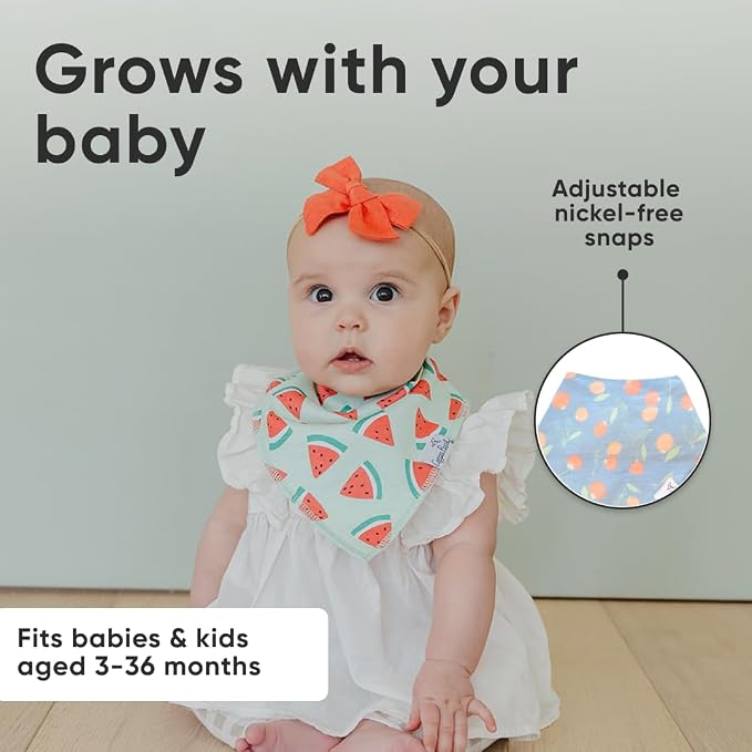 Copper Pearl Baby Bandana Drool Bibs - Image 5