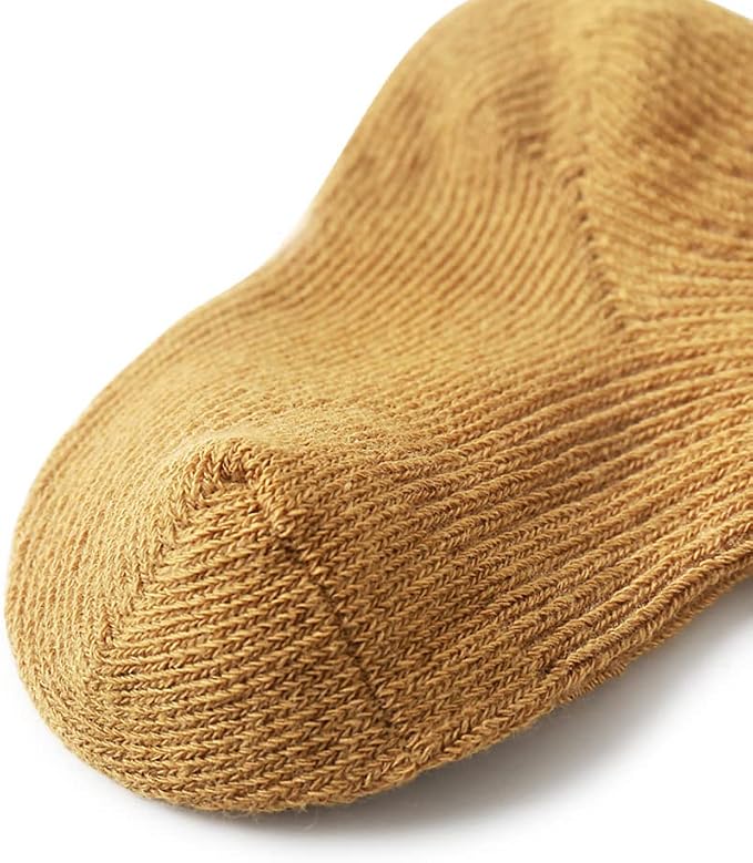 Toddler Socks Unisex Baby Baby Crew Cotton Cuff Socks - Image 6