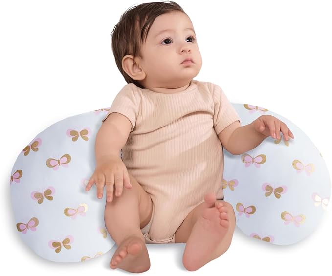 Little Grape Land Nursing Pillow, Upgraded Breast Feeding Pillow by LittleGrapeLand