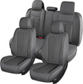 Doogo Car Seat Covers Full Set, Leather Seat Covers 5 Seats, Automotive Seat by Doogo