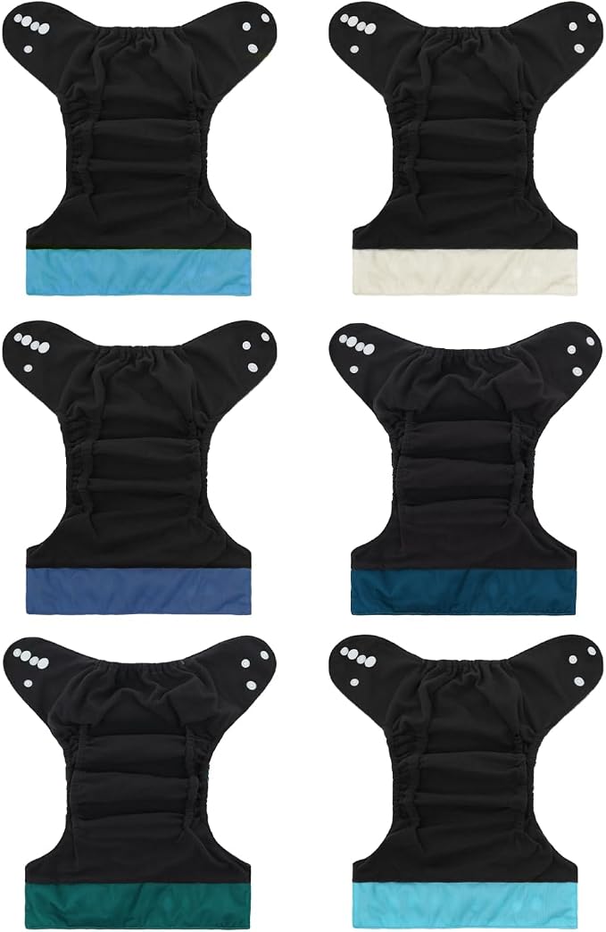 babygoal Reusable Charcoal Cloth Diapers - Image 3